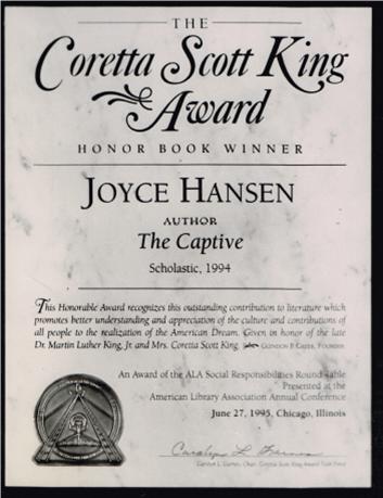 coretta scott king award 